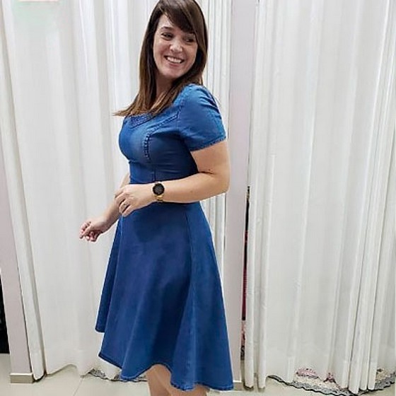 Fornecimento de Vestido Midi Rodado Evangélico Parque Vila Prudente - Vestido Midi Rodado Estampado