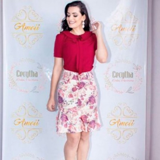 Lojas Que Tenham Moda Evangélica para Jovens Alto do Pari - Moda Evangelica Vestidos Longos Estampados