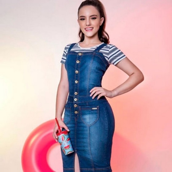 Lojas Que Vendem Vestido Jeans Evangélico Pirituba - Vestido Jeans Evangélico