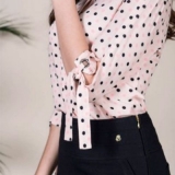 conjunto de saia e blusa social evangélico Santa Cecília