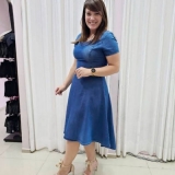 distribuição de vestido midi rodado plus size Sé